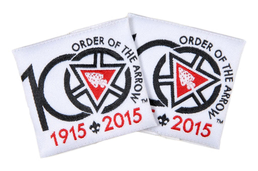 100th Anniversary of the Order of the Arrow Shoulder Loops