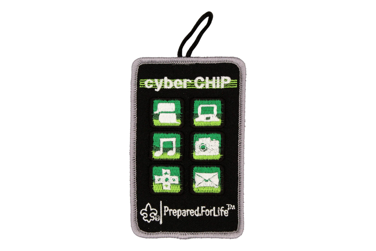 Boy Scout Cyber Chip Patch — Eagle Peak Store