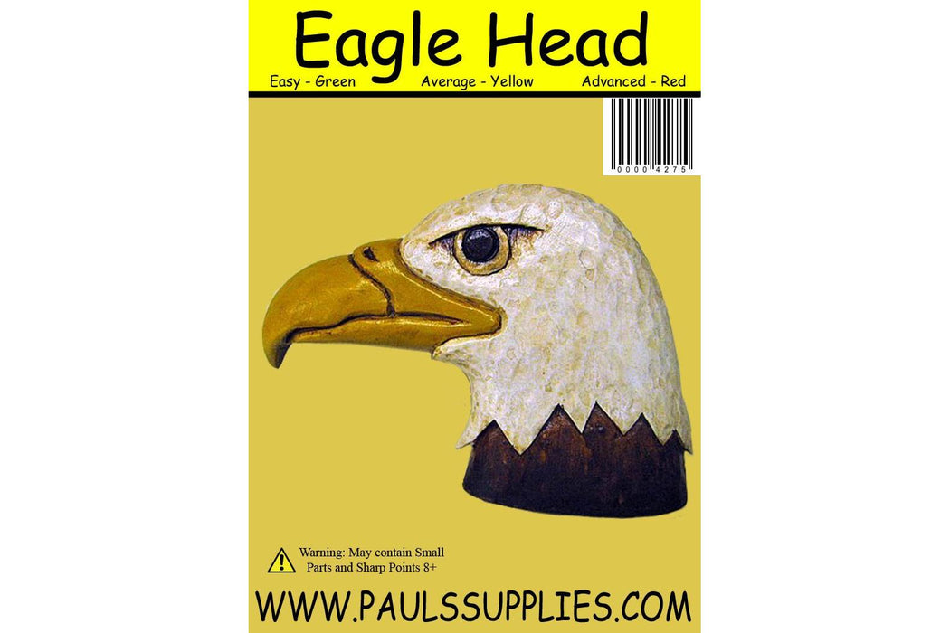 Eagle Head Neckerchief Wood Carving Project