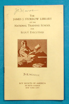National Training School for Scout Executives Booklet