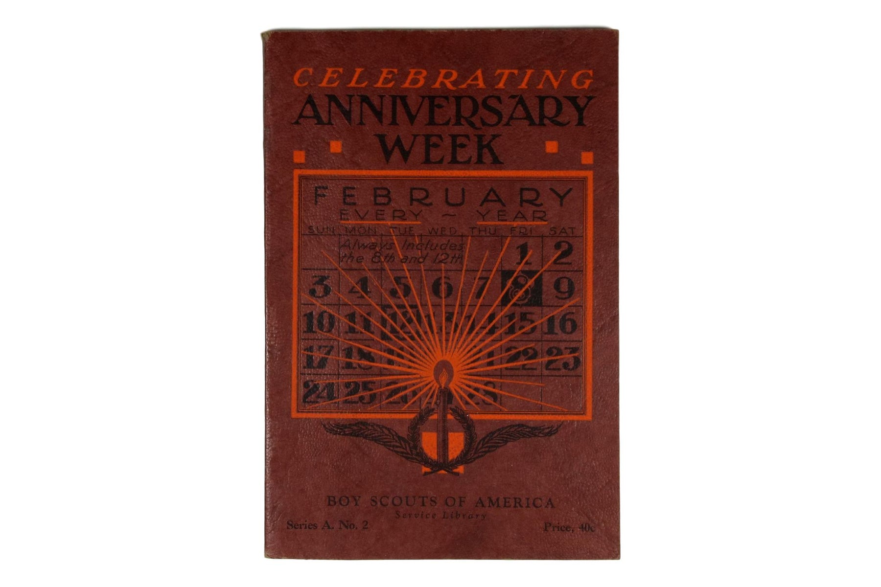 Service Library - Celebrating Anniversary Week Booklet