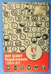 Boy Scout Requirements Book 1984-85