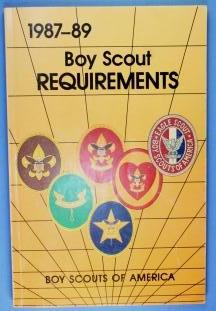 Boy Scout Requirements Book 1987-89