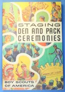 Staging Den and Pack Ceremonies Book 1973