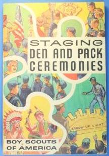 Staging Den and Pack Ceremonies Book 1973