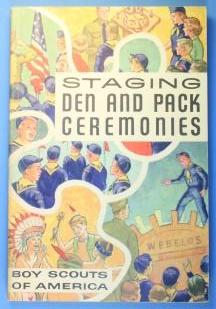 Staging Den and Pack Ceremonies Book 1964