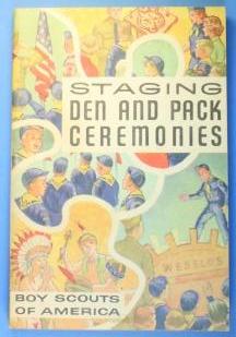 Staging Den and Pack Ceremonies Book 1966