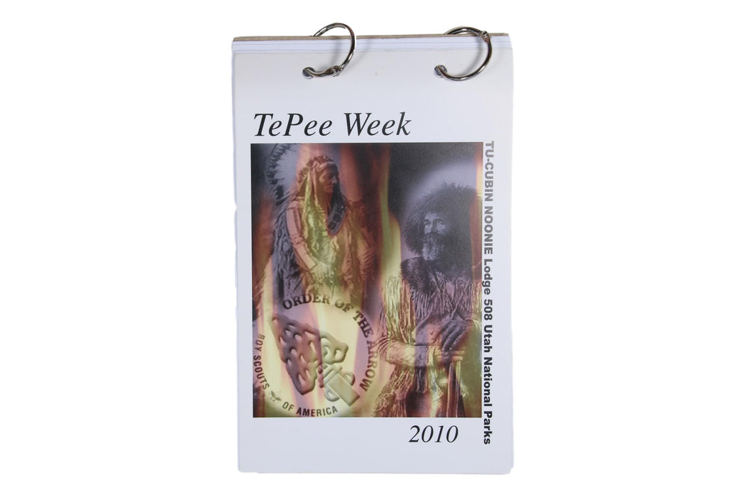 Lodge 508 TePee Week Book 2010