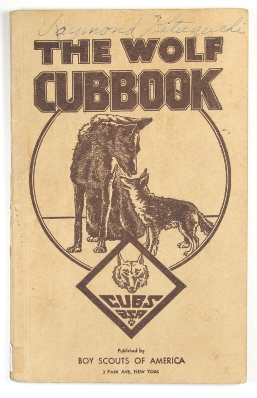 Wolf Cub Scout Book 1943