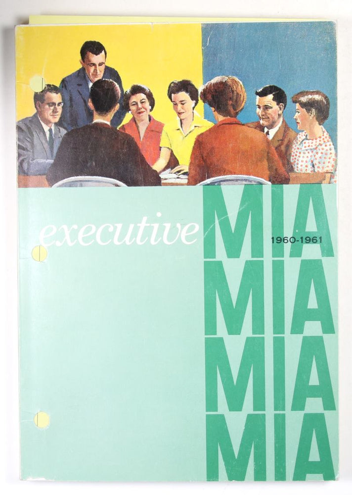 MIA Executive Book 1960-61